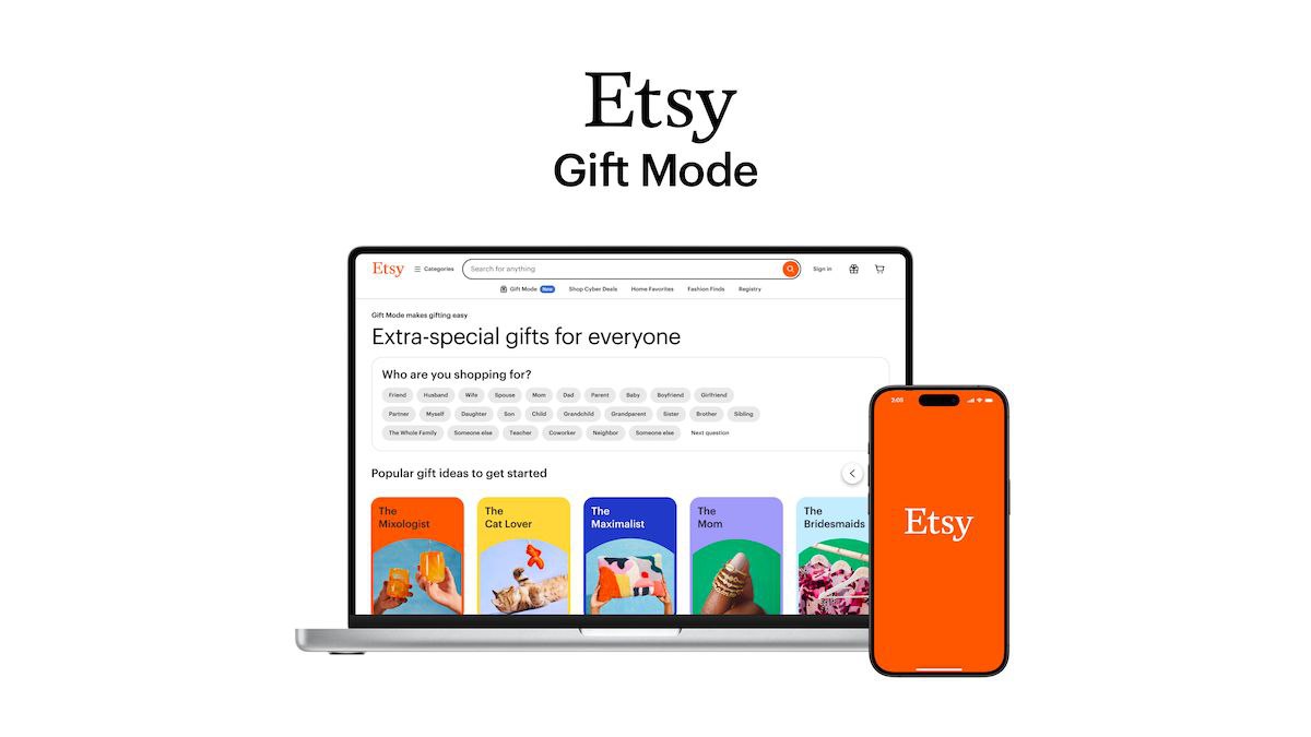 Подарунковий режим від Etsy